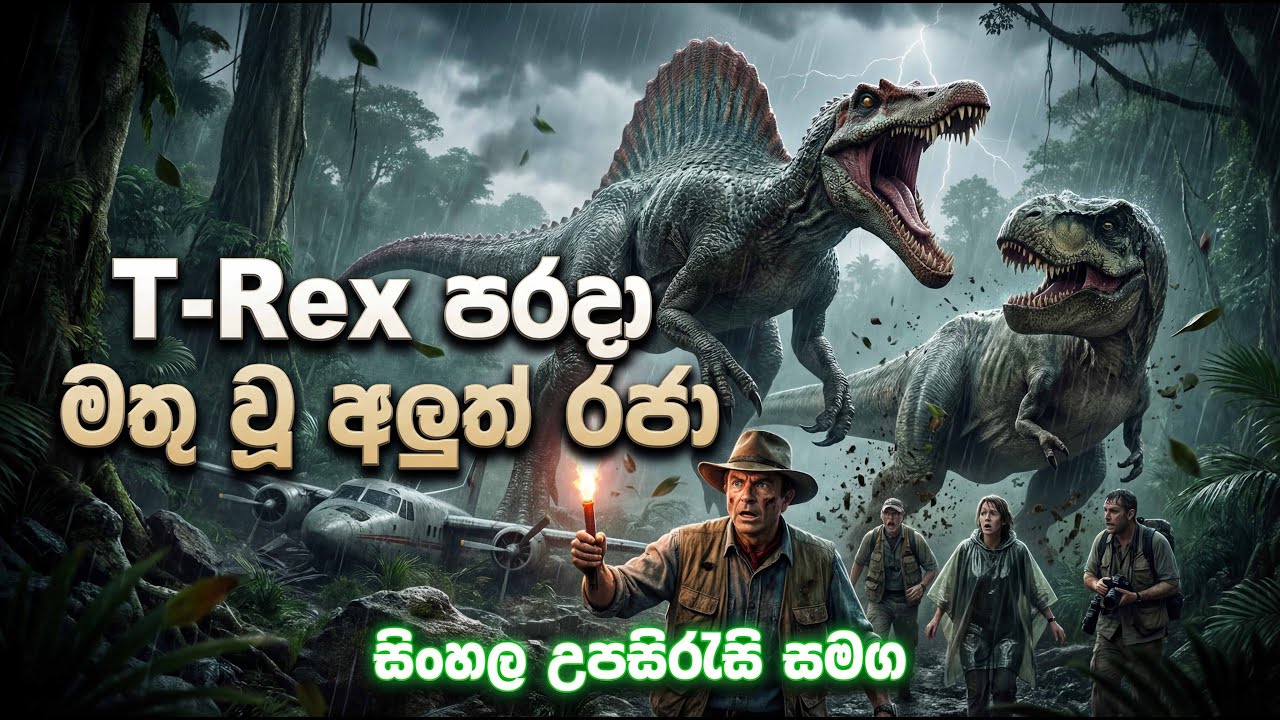 Isla Sorna දූපතේ දරුණුම දඩයම! 🦖💥 | Jurassic Park 3 Full Movie Download | M4U