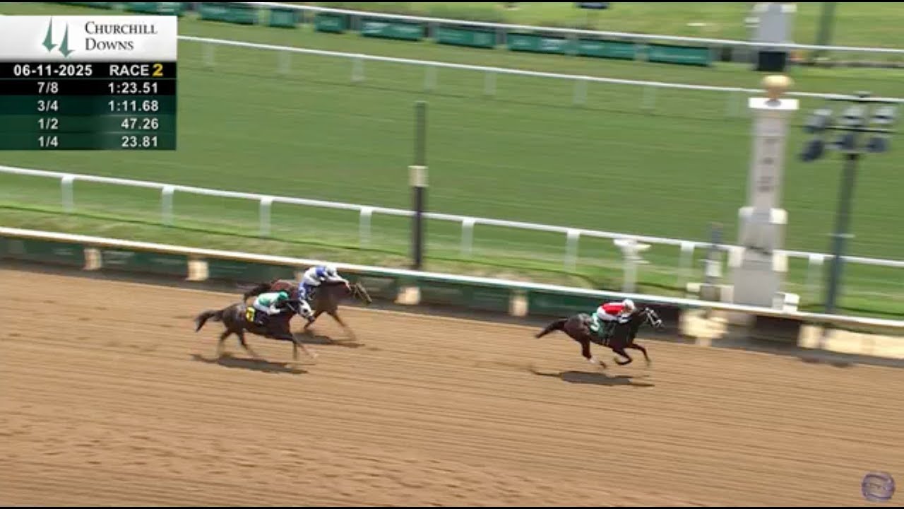 Cashmeup (#5) WINS on 6/11/2025 at Churchill Downs