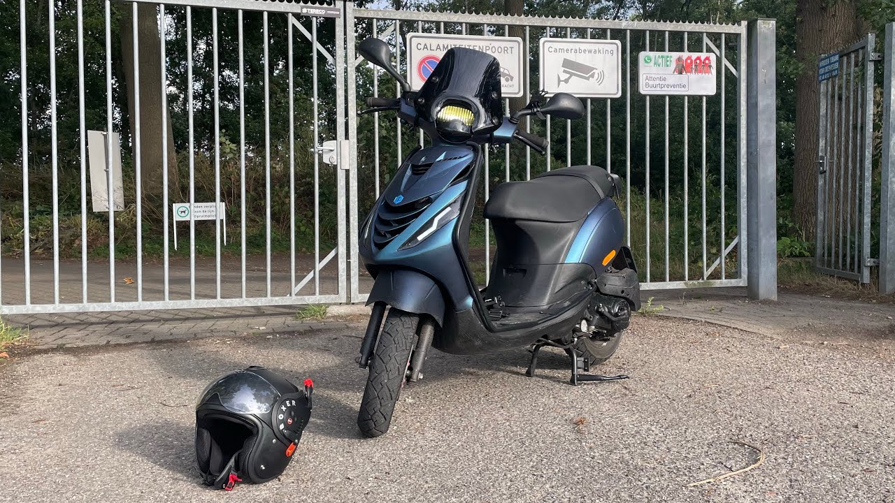 Mijn nieuwe scooter