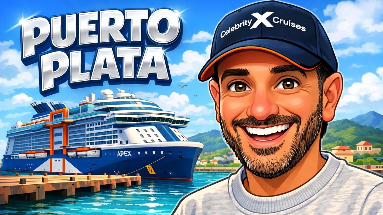 Así es Puerto Plata en crucero 🚢🇩🇴 | Casa Rosa, Calle de los Paraguas y Malecón | Celebrity Apex