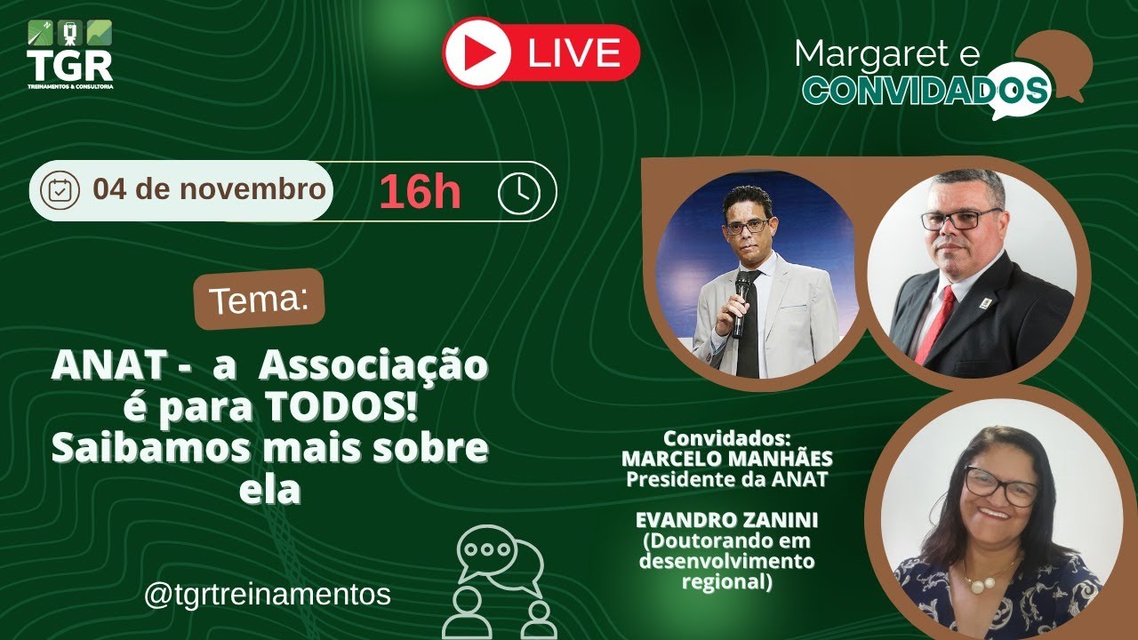 ANAT -  a Associação é para TODOS! Saibamos mais sobre ela.
