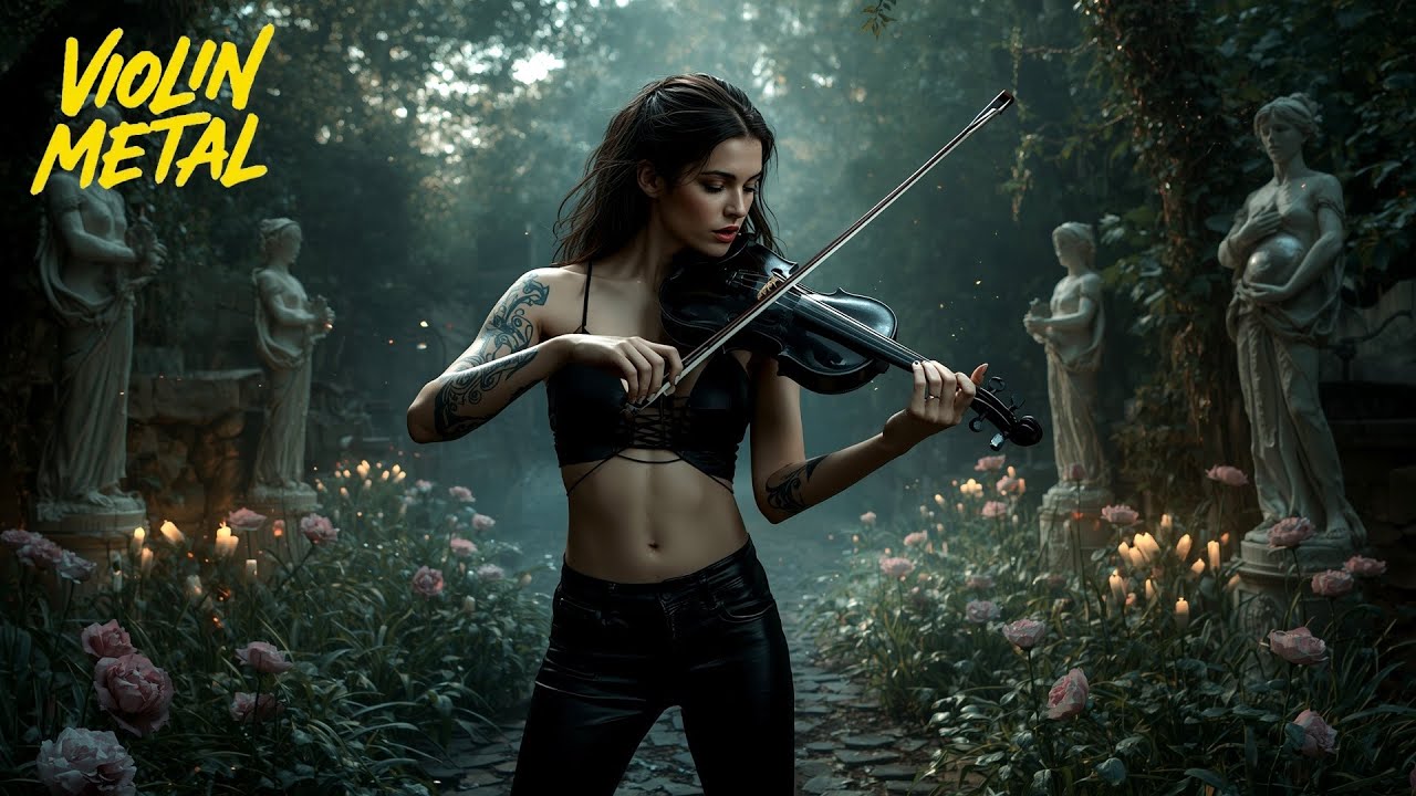 Epic Violin x Metal | Instrumental Metal Music | 009 - MetalSynthAI