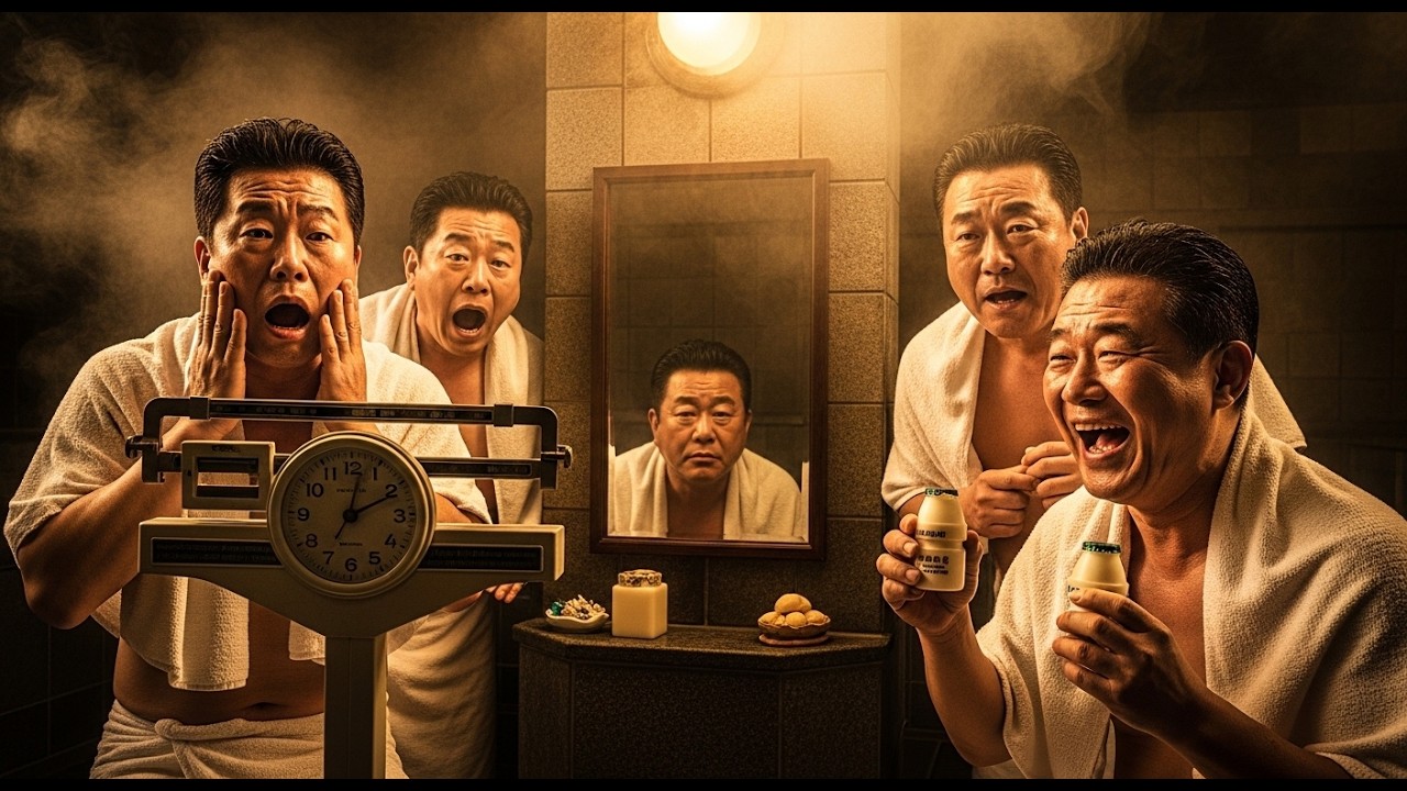 목욕탕 가는 남자들 10곡 모음 🔥 체중계 한숨부터 바나나우유까지  웃픈 공감 트롯 풀버전