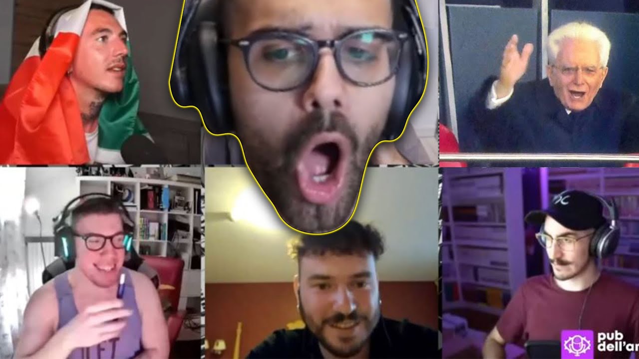 DARIO REACTION ALLA FINALE - ITALIA vs INGHILTERRA - MANGAKA ESPULSO