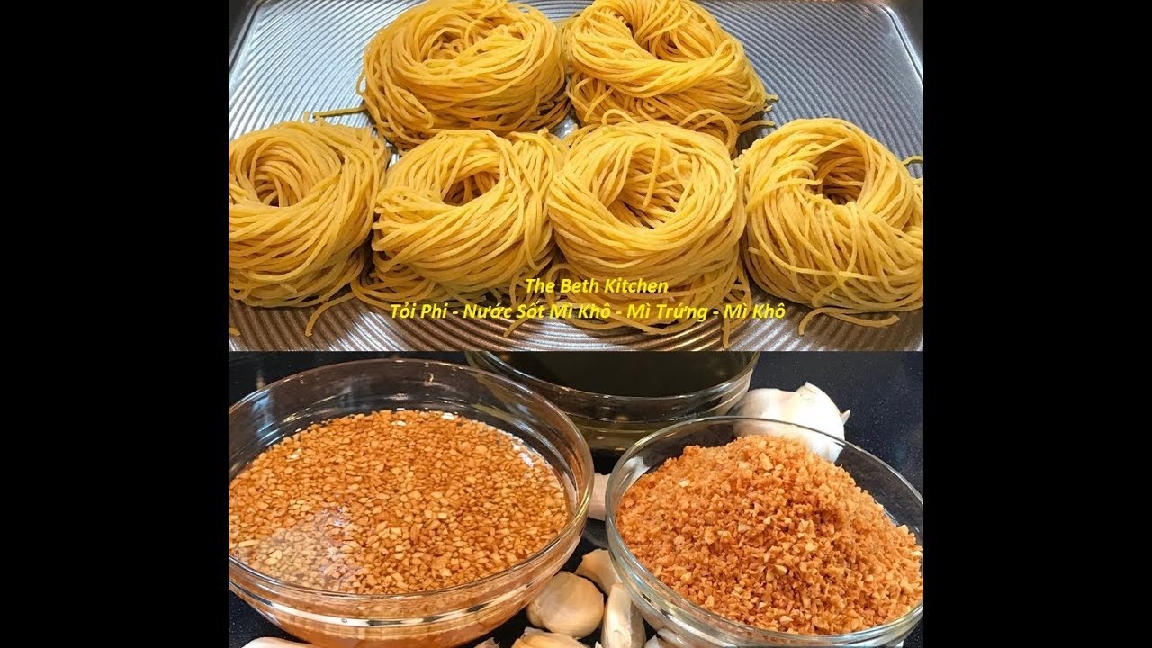 How to make Egg Noodles by Phillips Pasta Maker, Sauce for Dry Egg Noodles, Crispy Fried Garlic.