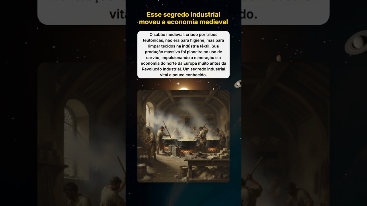 Esse segredo industrial moveu a economia medieval