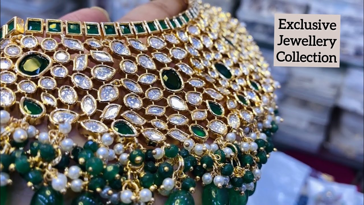Exclusive Jewellery Collection In Sadar Bazar Delhi | Trending Earrings, Necklace, Bangles, Kalira