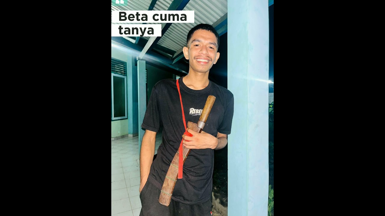 Lagu Beta Cuma Tanya// Doddie Latuharhary// cover by Dino muwa 
