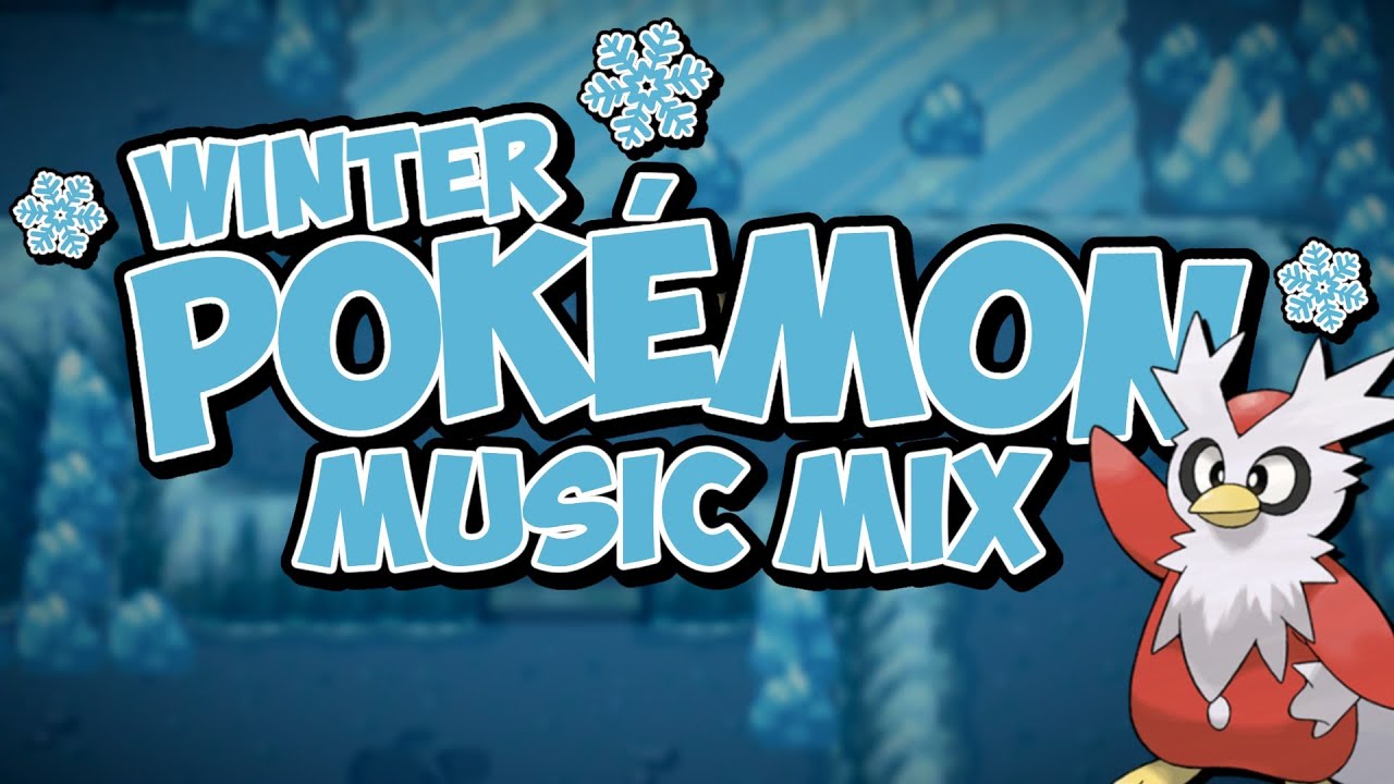 Relaxing Winter Pokémon Music Mix | Chill Holiday Mix for Studying & Relaxing ❄️