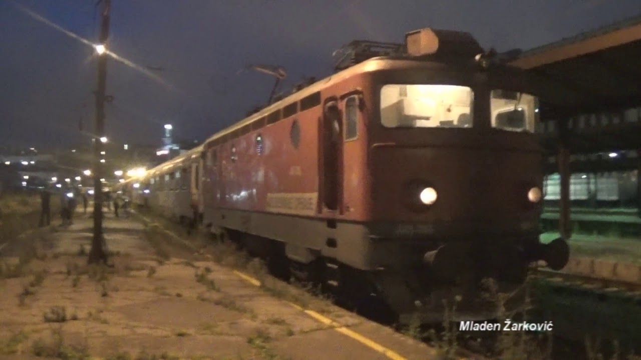 Poslednji polazak Barskog voza sa Glavne Železničke stanice Beograd.