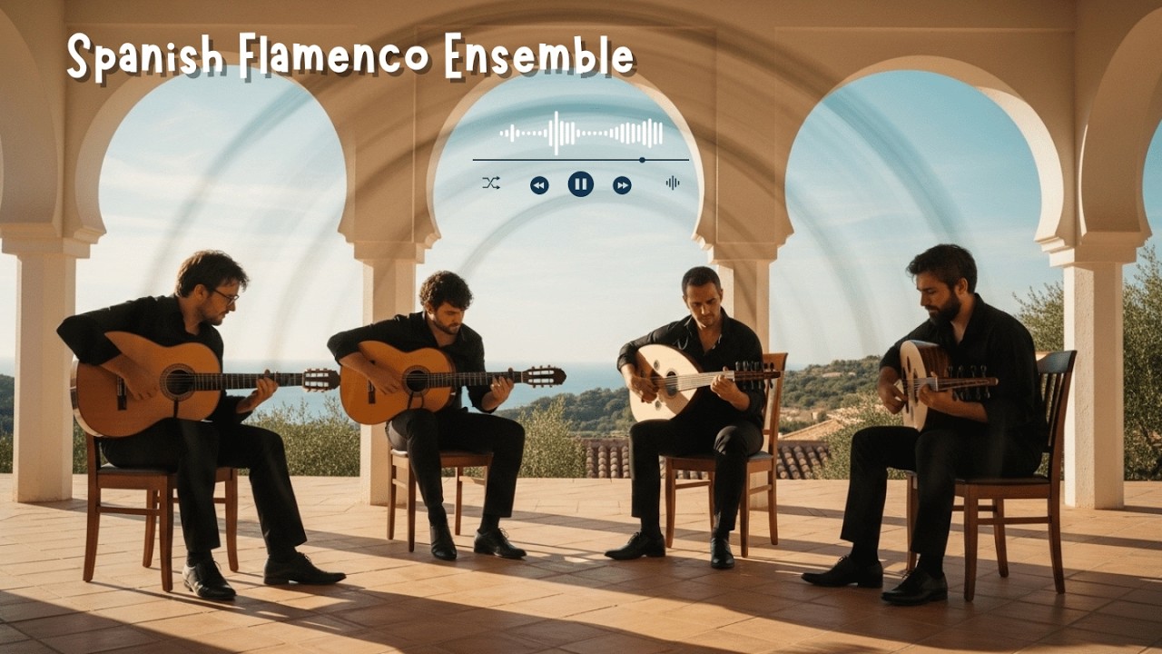 Mediterranean Acoustic Fusion | Flamenco Guitar with Warm Oud Sound