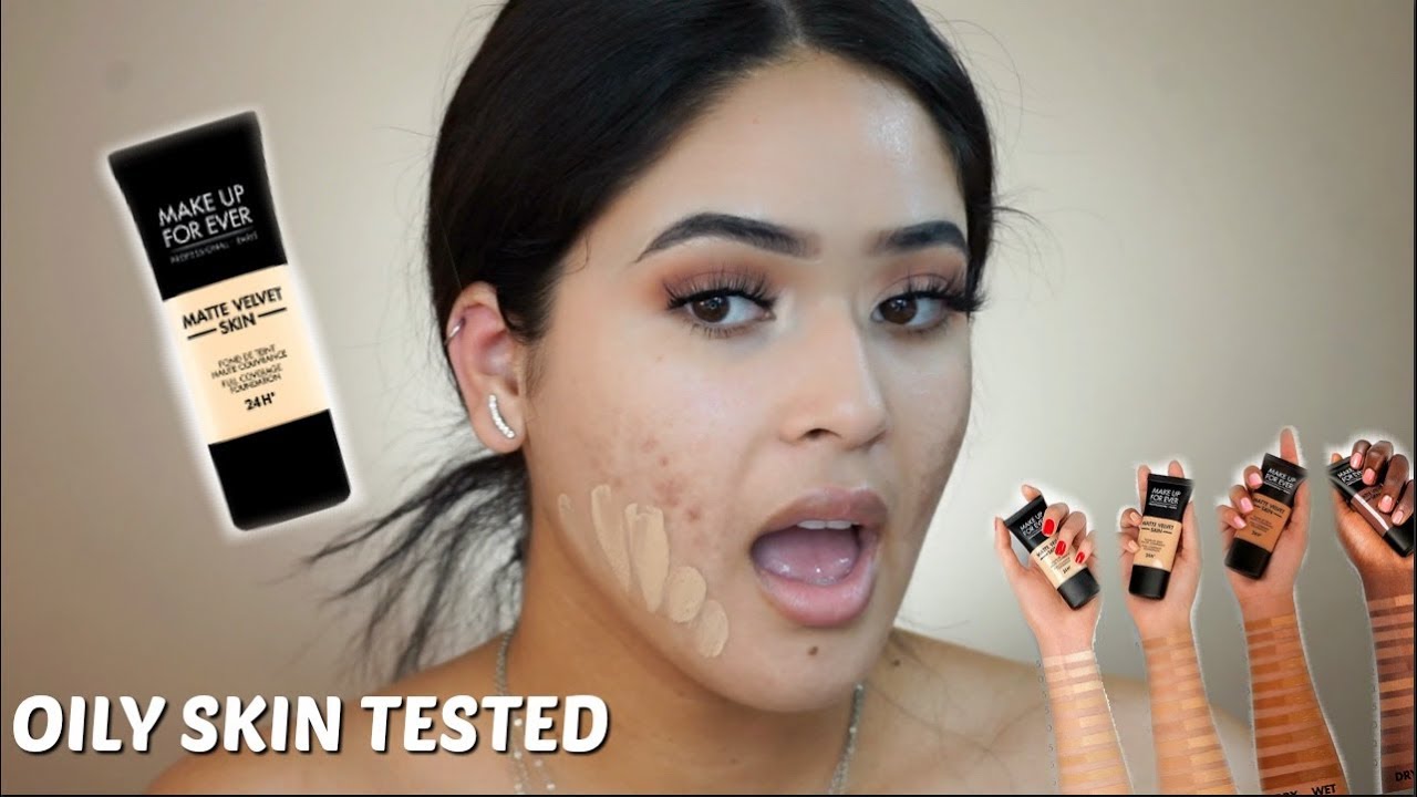 NEW! MAKE UP FOR EVER MATTE VELVET SKIN FOUNDATION WEAR TEST | Taisha