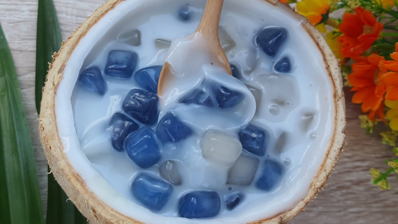 C&aacute;ch nấu CH&Egrave; DỪA NON BỘT LỌC ngon ngọt m&aacute;t