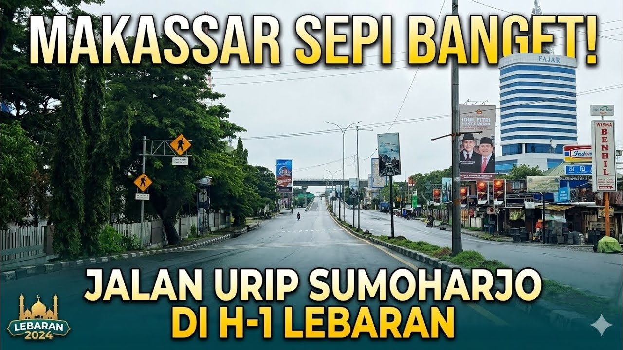 Makassar jarang sepi