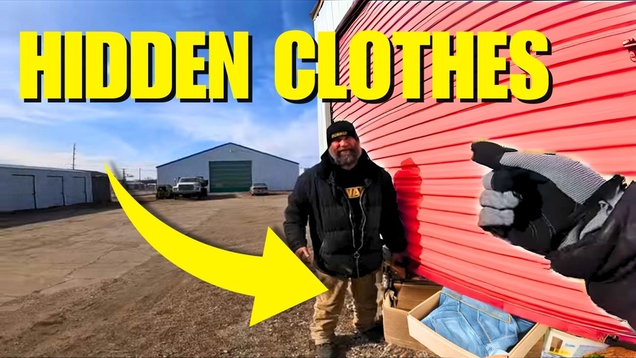 I Got Him to Open 3 Storage Units Full Of Vintage Clothes