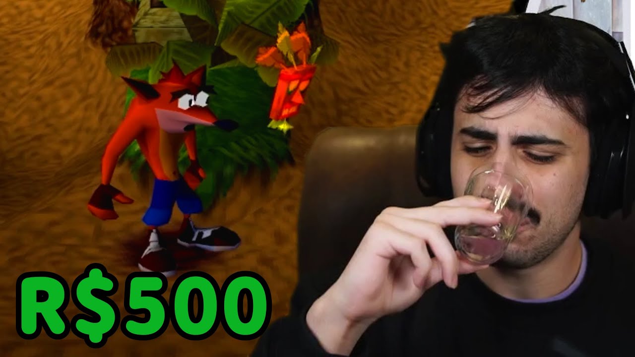 a cada R$500 uma dose crash bandicoot beneficente
