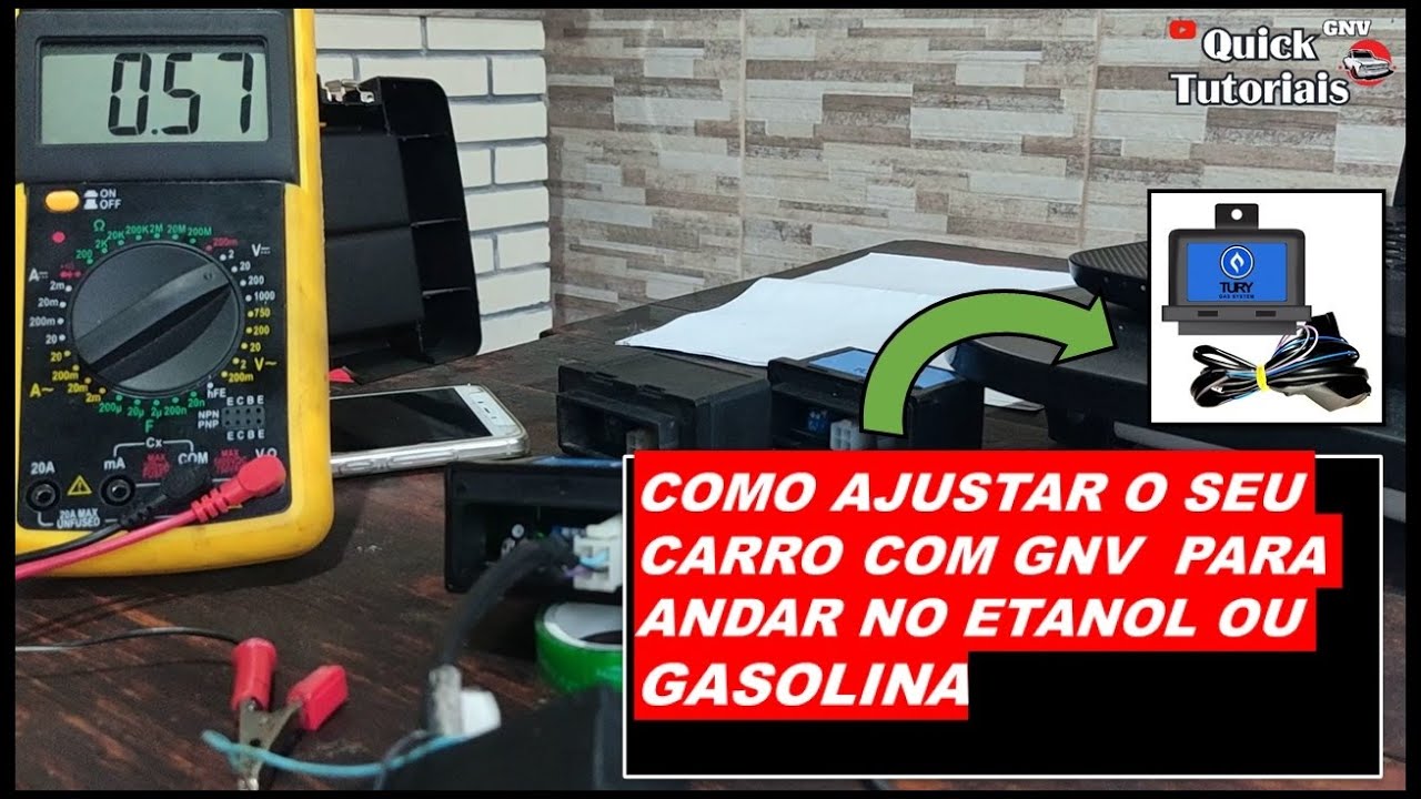 ✅ [Tutorial 💯]Como ajustar o Simulador de Sonda GNV para Etanol ou Gasolina