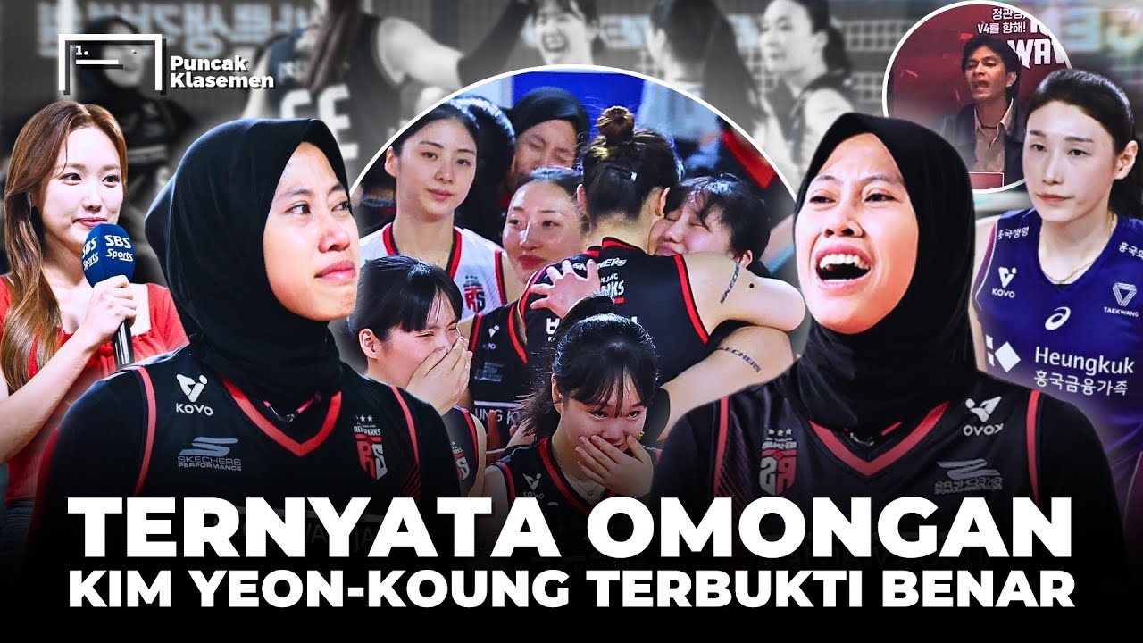 Mega Mengguncang Sejarah Red Sparks Comeback Dramatis Tunda Pesta Juara Ratu Voli Korea   V League
