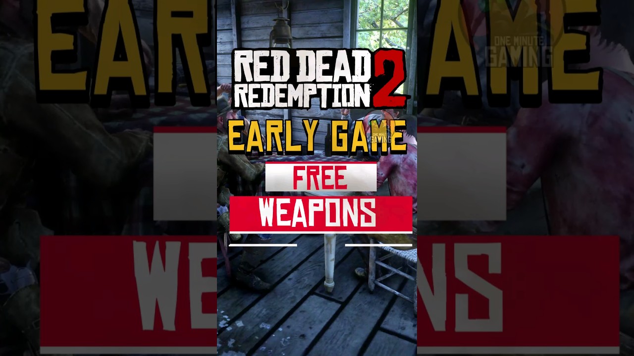 RDR2: 6 БЕСПЛАТНЫХ ВИДОВ ОРУЖИЯ в САМОМ НАЧАЛЕ #rdr2 #gaming #arthurmorgan #rdo #rockstar