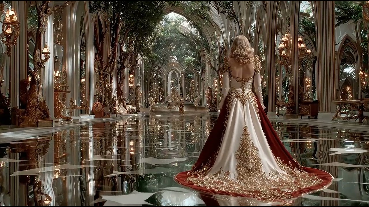 Where Petals Fall from the Sky | AI Fantasy Worlds in 4K