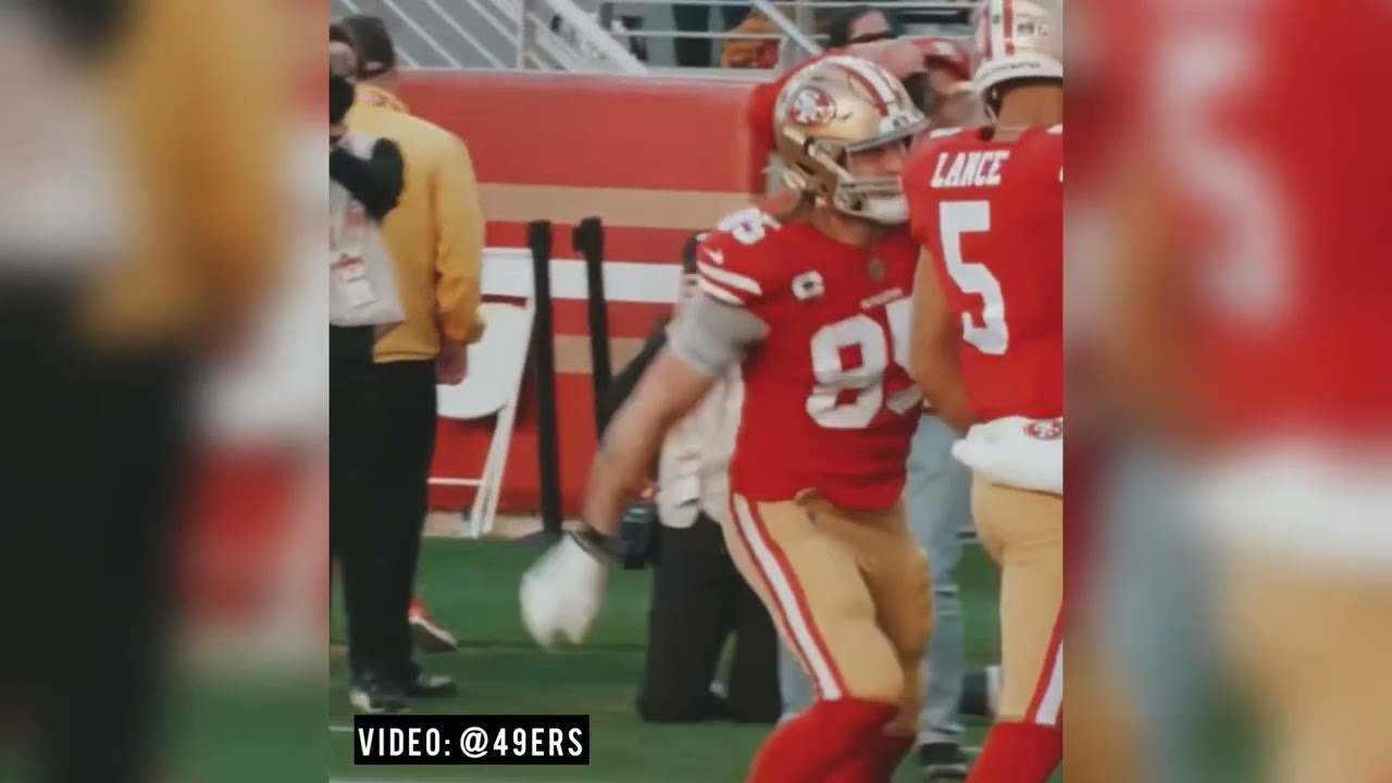 49ers George Kittle hyped up Trey Lance the entire game during the 2nd start of his career