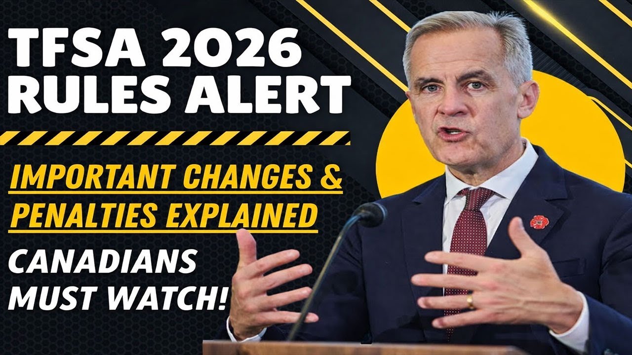 📝 TFSA 2026 Rules Alert | Important Changes & Penalties Explained | Canadians Must Watch