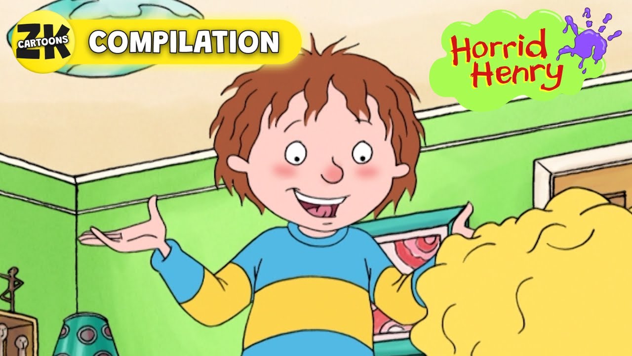 1 Hour of HORRID Fun! | Horrid Henry Season 2 | Full Episodes Marathon | ZeeKay Cartoons