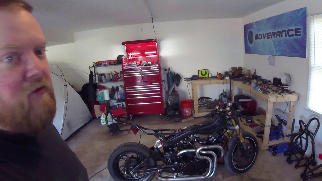 Yamaha Virago Cafe Racer Build - Episode 23 - Brakes, Tires & 2nd Gen Rear Wheel Conversion