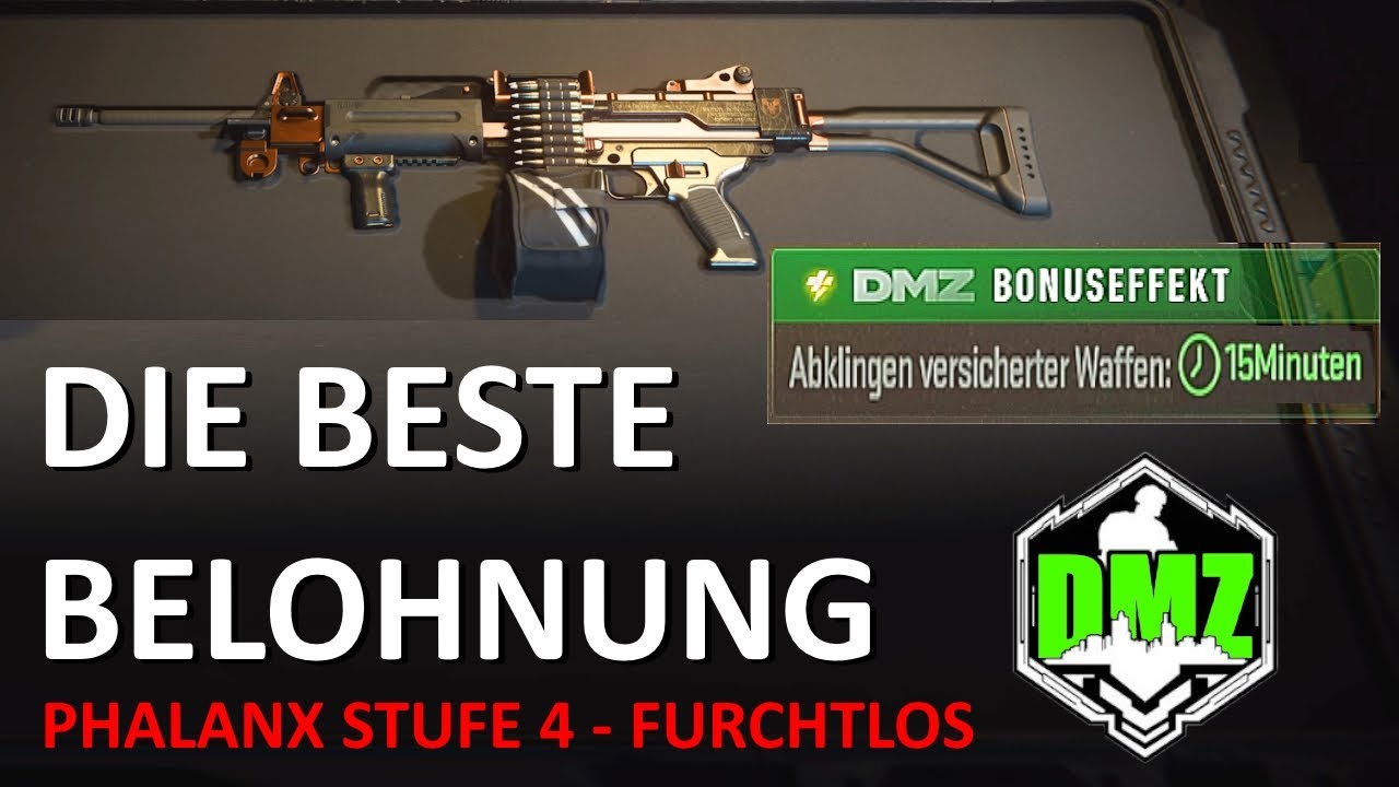 Die BESTE Belohnung für eine Mission | Furchtlos - Phalanx Stufe 4 | Modern Warfare 2 DMZ