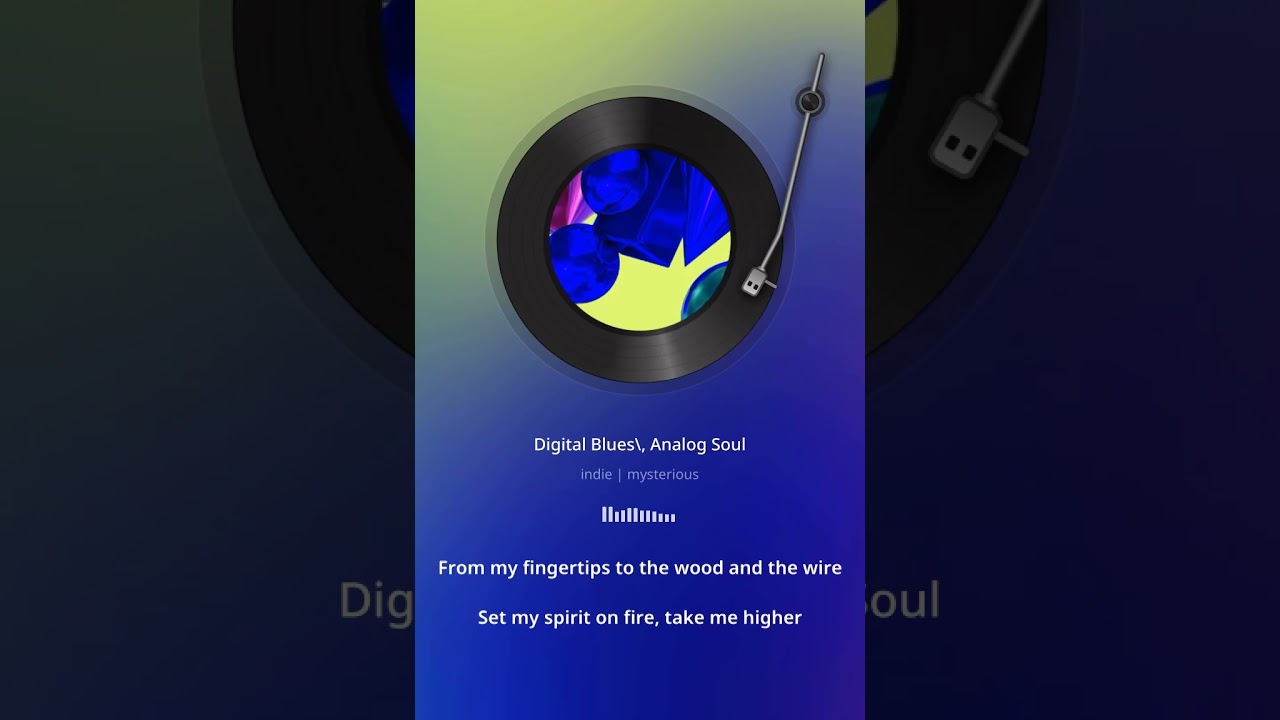 Digital Blues/Analog Soul (Johnny Troll & the AI musicians)