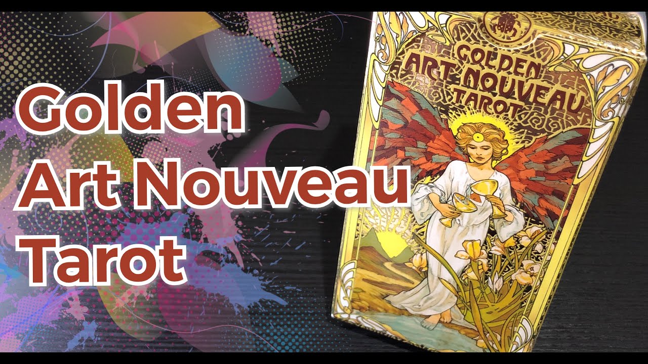 Golden Art Nouveau Tarot by Giulia Massaglia