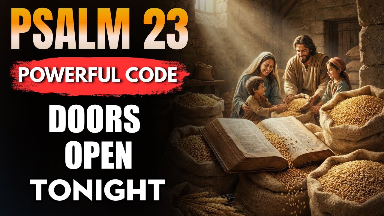 🔥 God Just Revealed: Psalm 23 BREAKS Poverty and OPENS Doors of Blessing