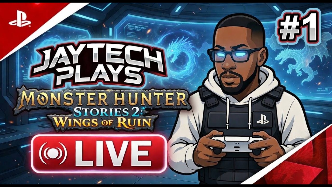 JAYTECH PLAYS: Monster Hunter Stories 2 on PS5 Pro Live!