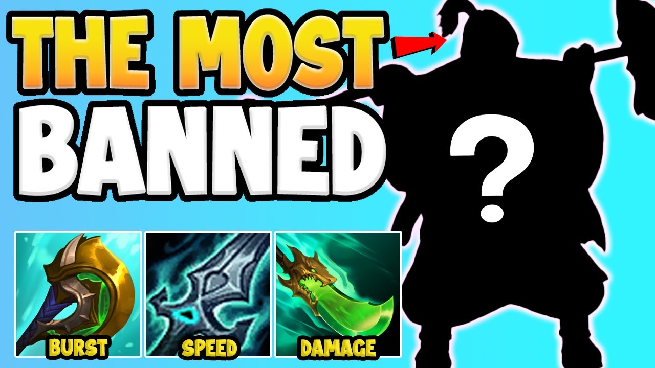The MOST BANNED Champ In ALL Of League Of Legends... (This Is Illegal)