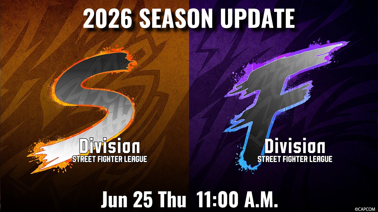 ストリートファイターリーグ JAPAN 2026 Division Reveal #SFリーグ