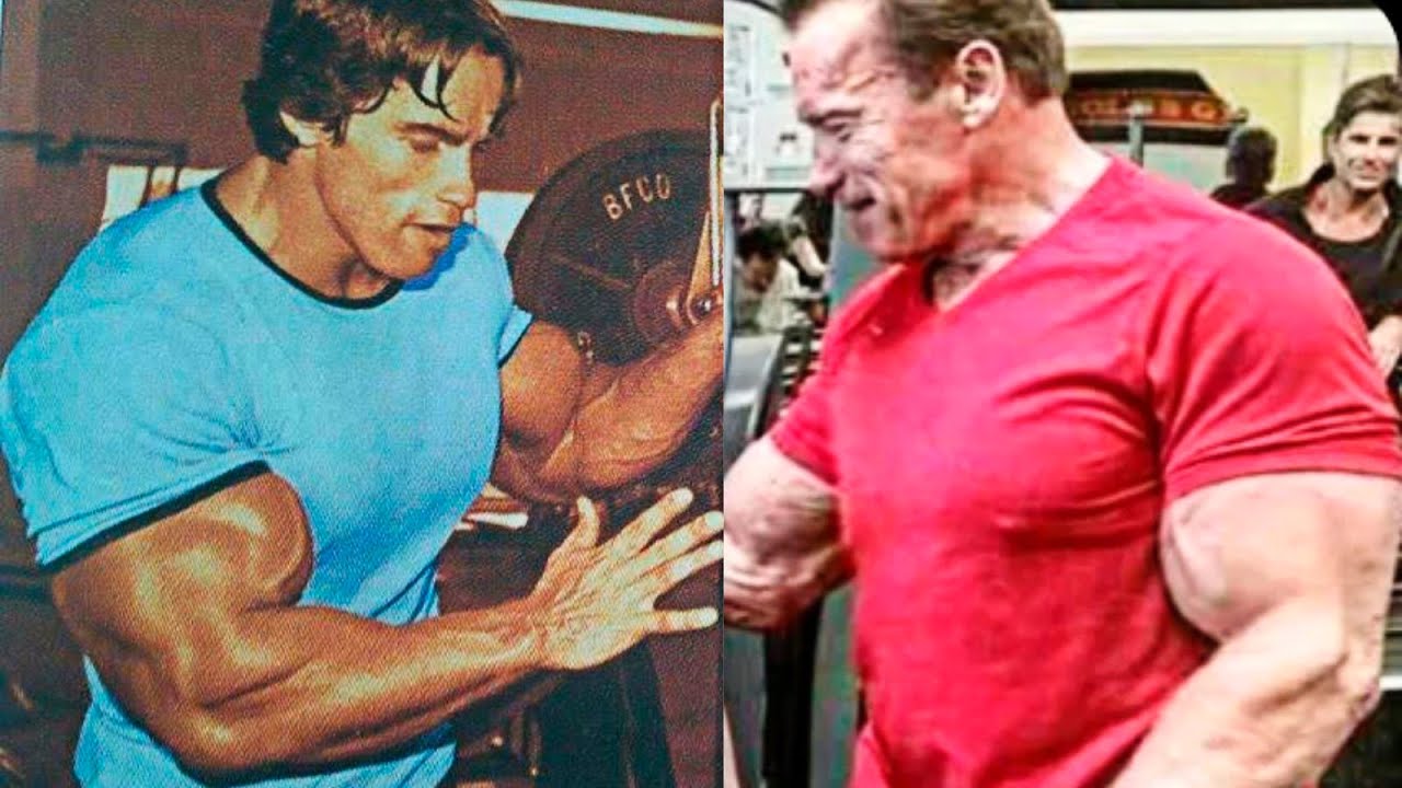 ARNOLD SCHWARZENEGGER JOVEM VS IDOSO 😱