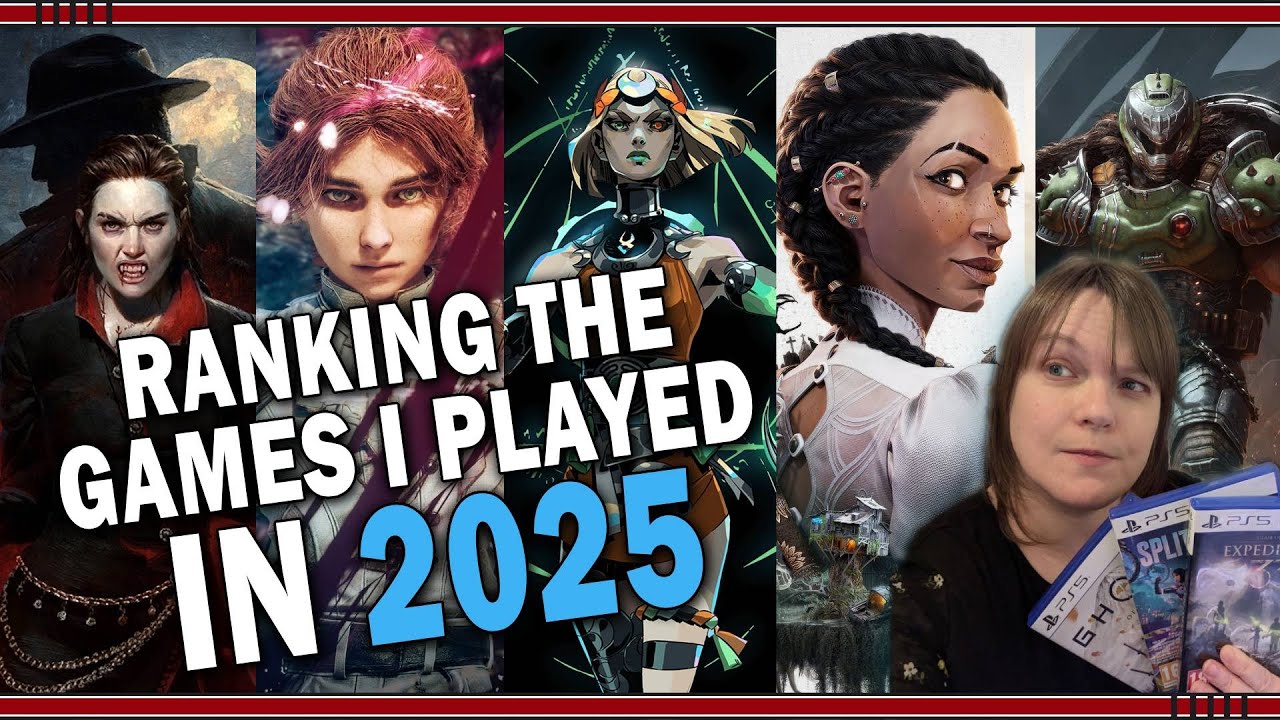 Ranking the 25 Games I Played in 2025