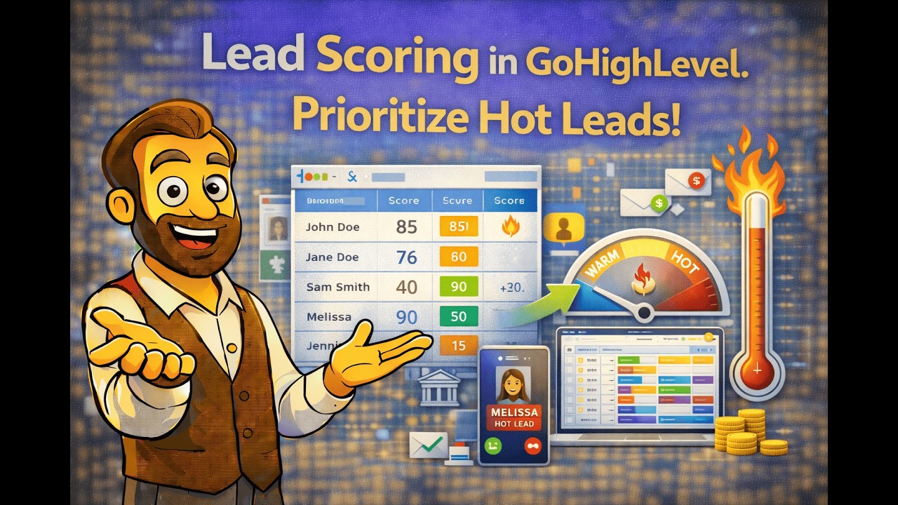 How to Set Up Lead Scoring in GoHighLevel | Prioritize Hot Leads & Increase Conversions