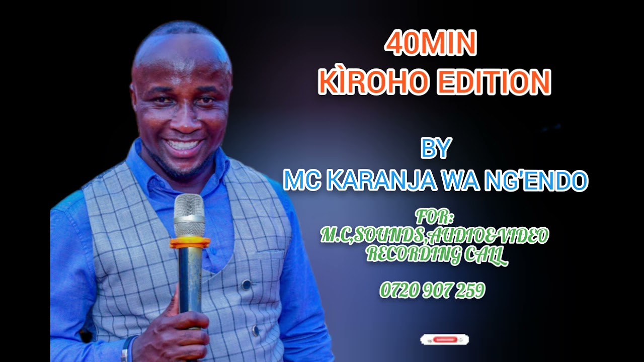 TÙINE NYIMBO CIA KIROHO  (40MIN MIX)....BY M.C KARANJA WA NG'ENDO.