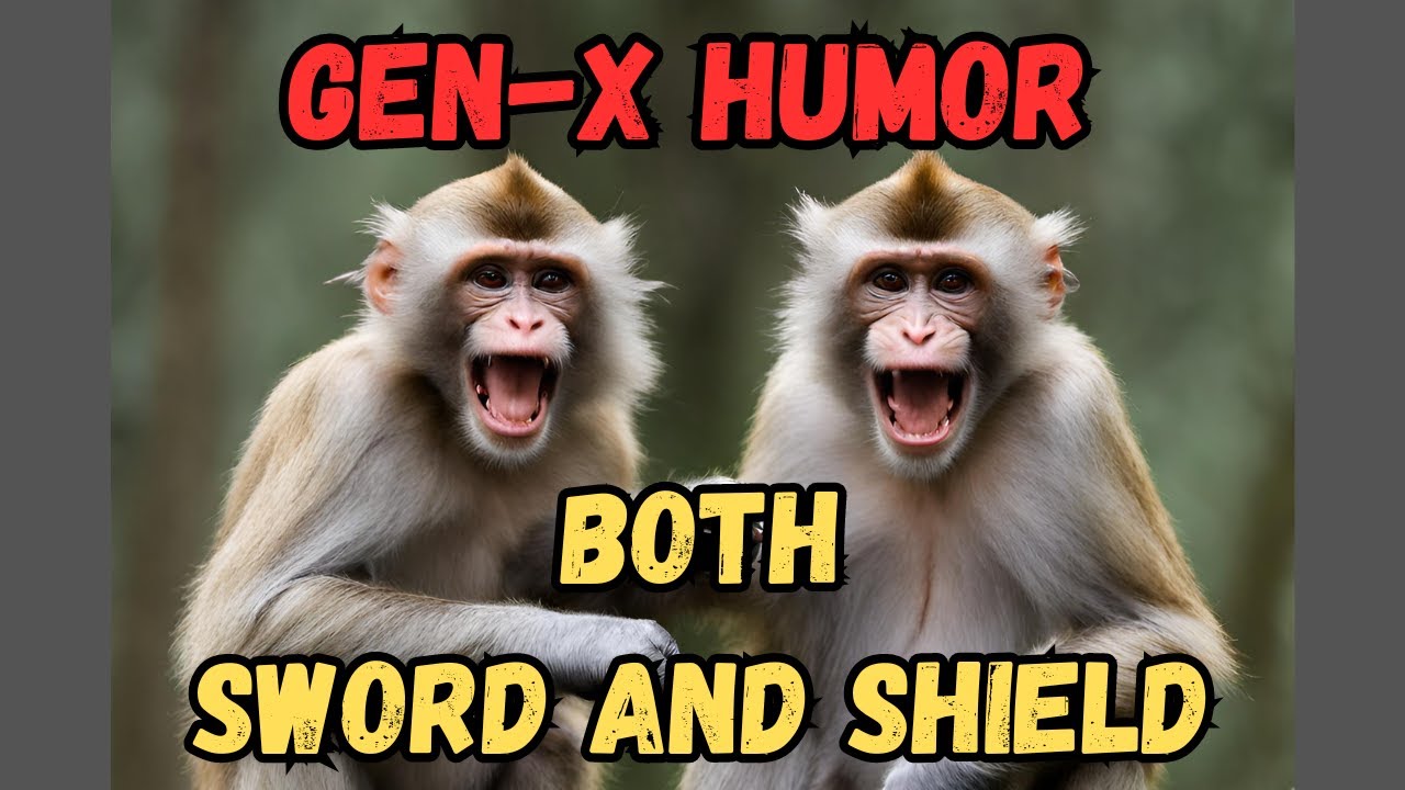GEN-X  HUMOR.. Cynical and Self-Deprecating. Both SHIELD and SWORD