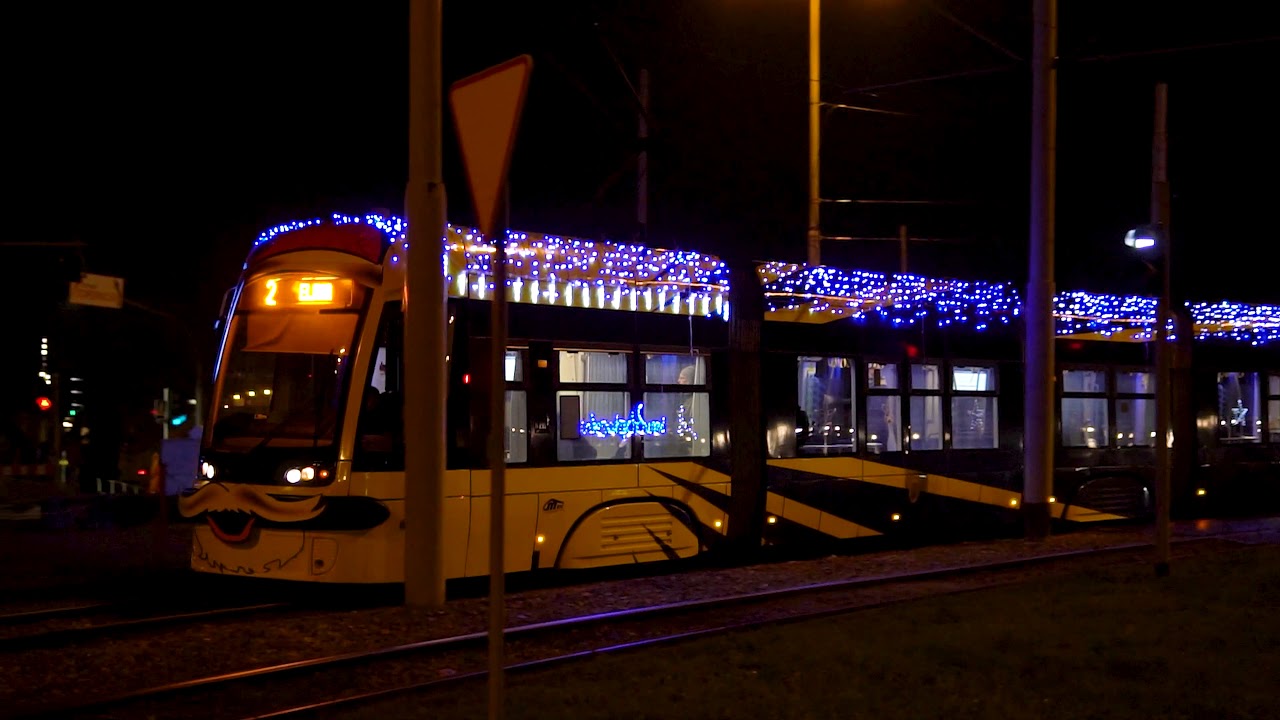 Świąteczny tramwaj MZK 2019