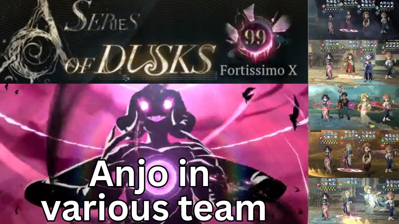 Anjo in A Series of Dusks Delirium 99, Fortissimo X - Various team set-up - Reverse 1999