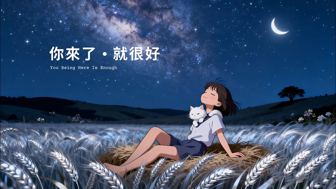 你來了，就很好🌙 宮崎駿水晶音樂 Live ・ Calm Night Music & Quiet Company