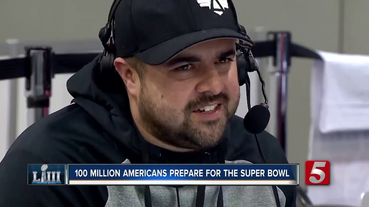 The hype machine of Super Bowl Radio Row