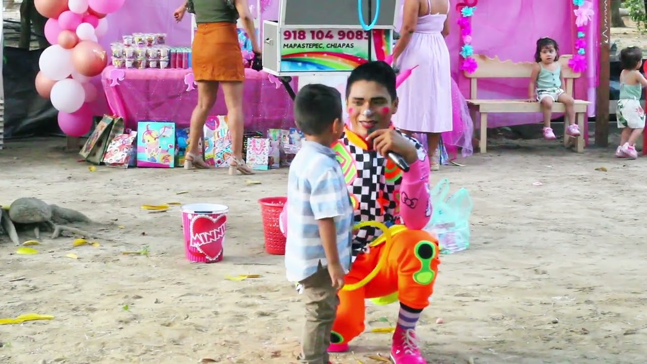 Payaso en Fiesta Infantil parte 3