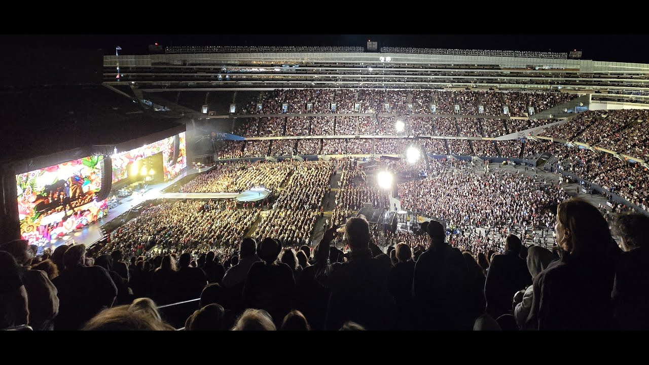 LIVE IN SOLDIER FIELD ,CHICAGO * THE ROLLING STONES - I CAN`T GET NO SATISFACTION (EXTENDED VERSION)