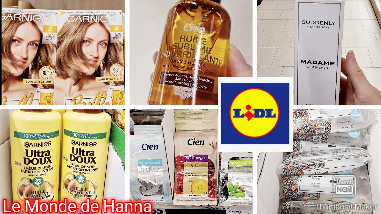 LIDL FRANCE ARRIVAGE 05-03 COSMÉTIQUES BEAUTÉ ❤️