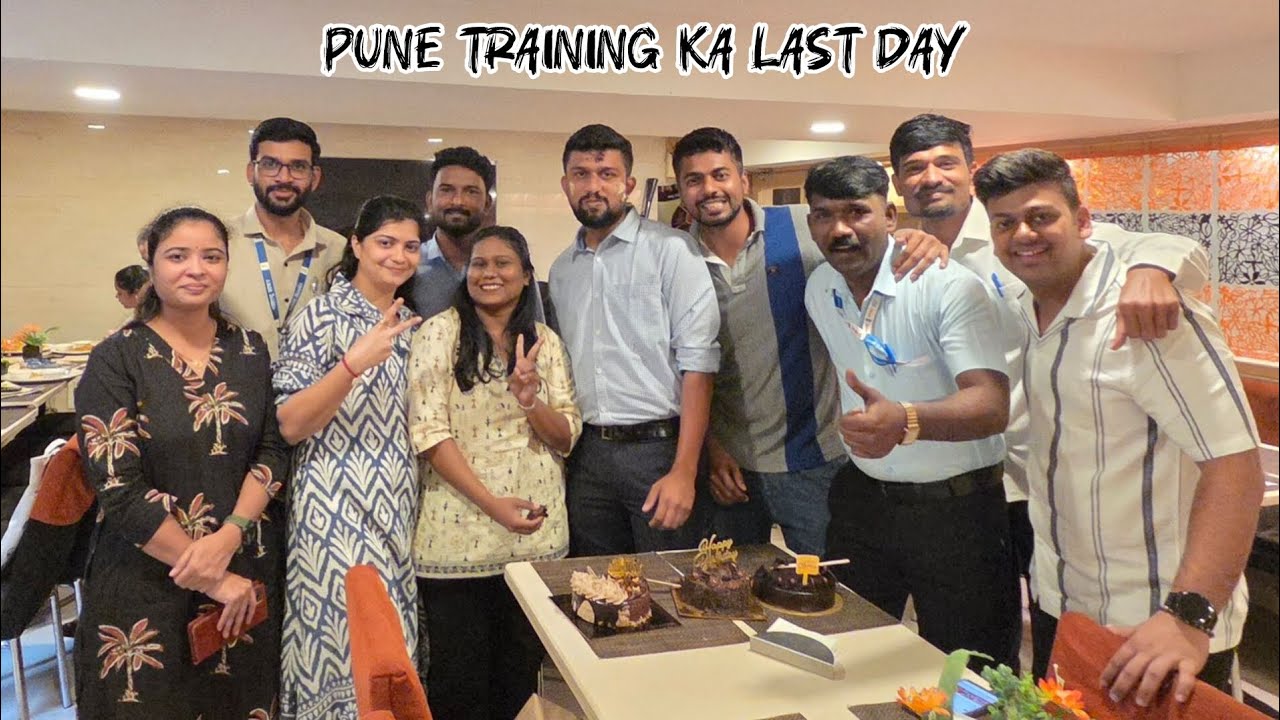 Pune Trainning Ka Last Day | Siddharth Ka Birthday Celebration 