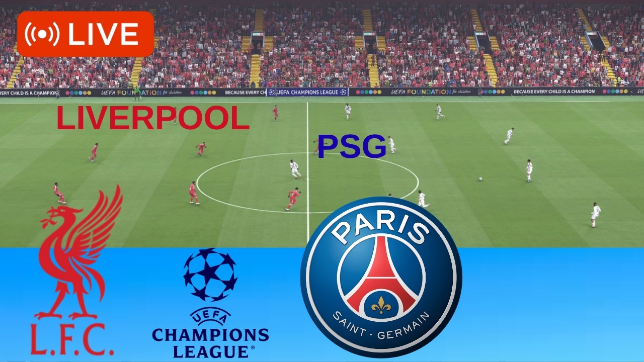 🔴 LIVE: Liverpool vs PSG Match | UEFA Champions League 2025&ndash;2026 | Full Match Simulation