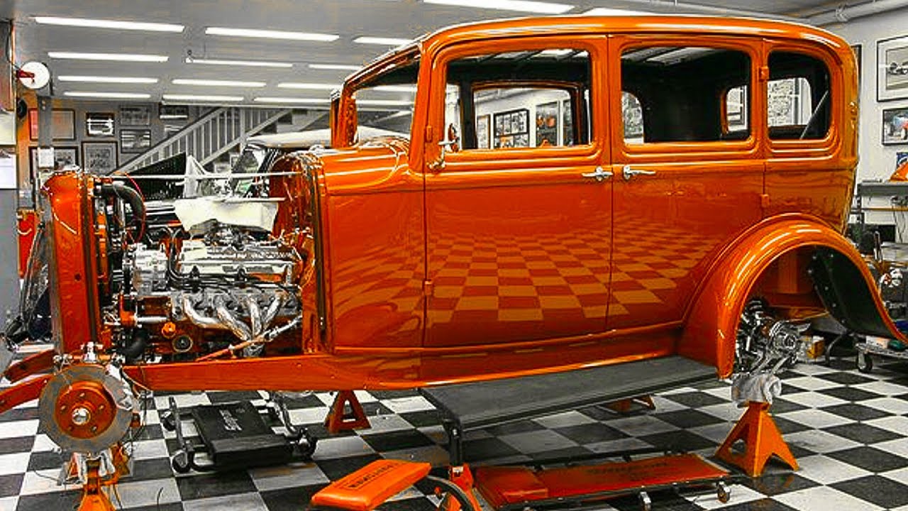 1932 Ford Model B Four-Door Sedan Build Project
